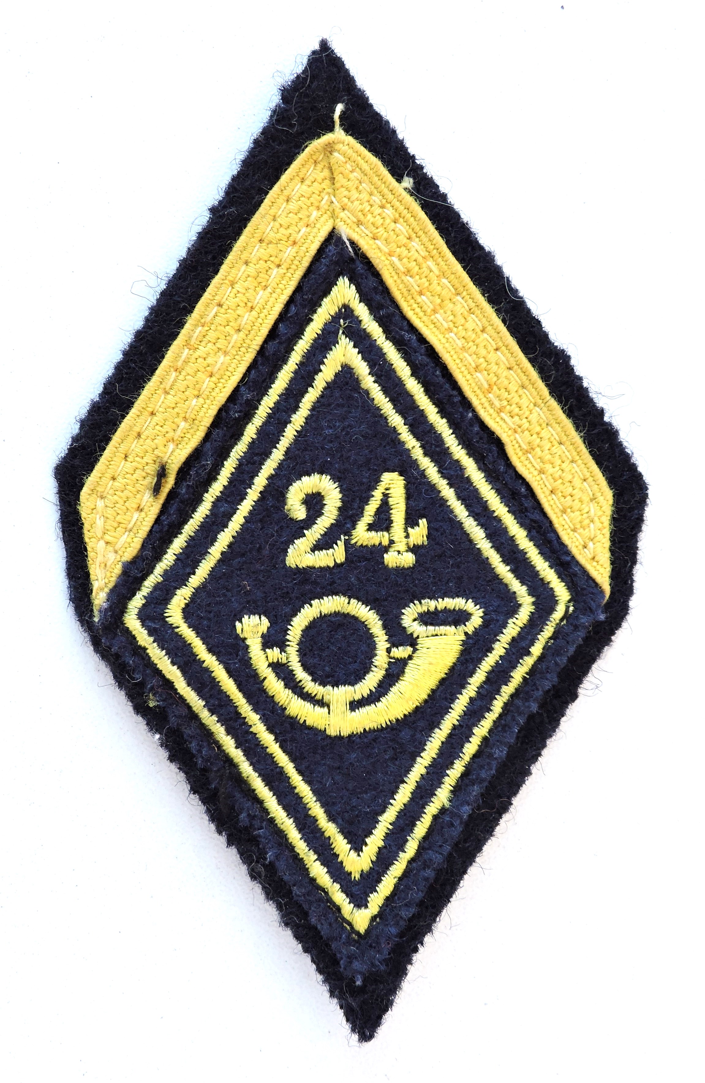 Losange 1&deg; Classe 24&deg; Bataillon de Chasseurs