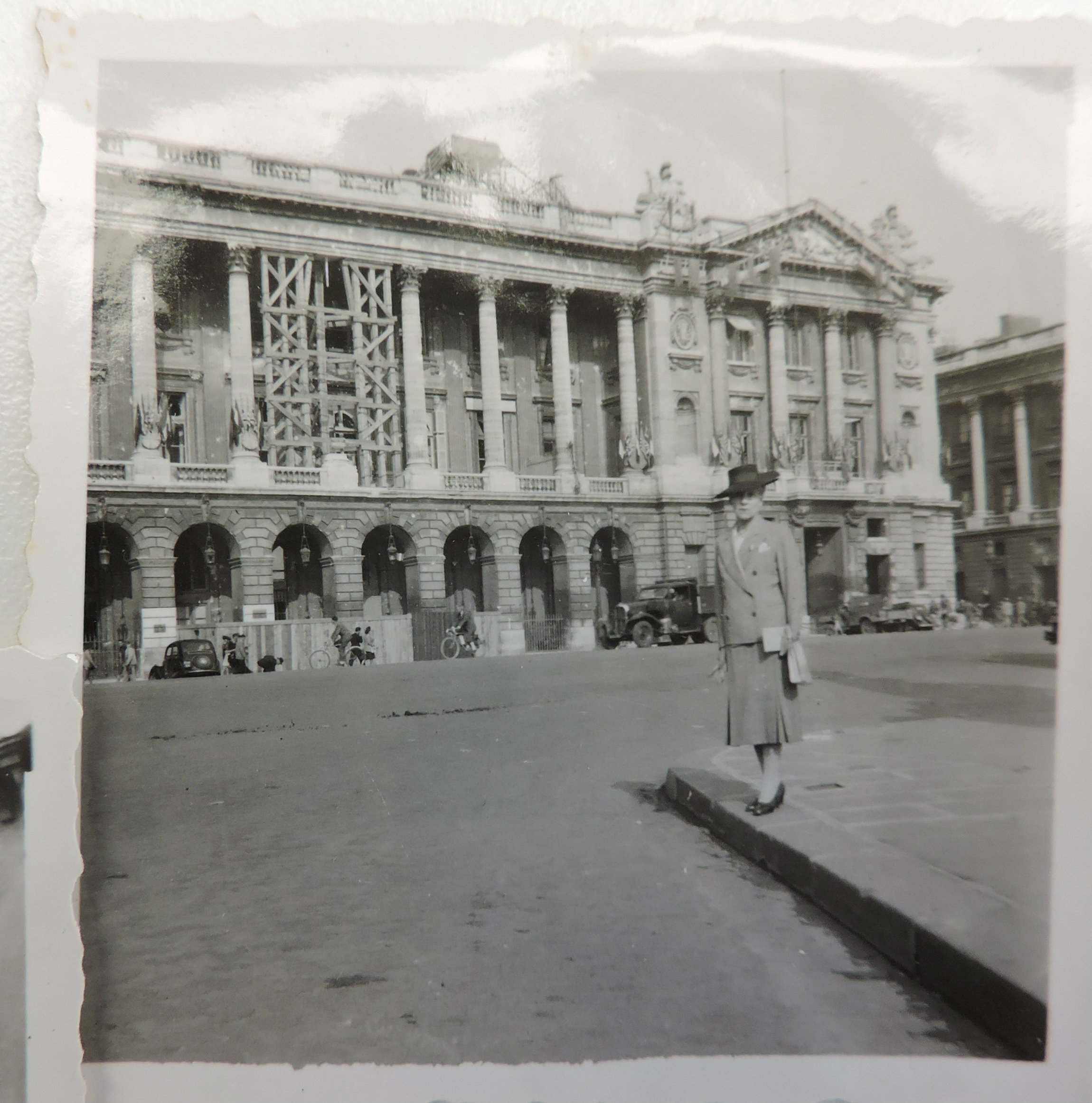 Lot de 5 photos Ao&ucirc;t / septembre 1944 Paris