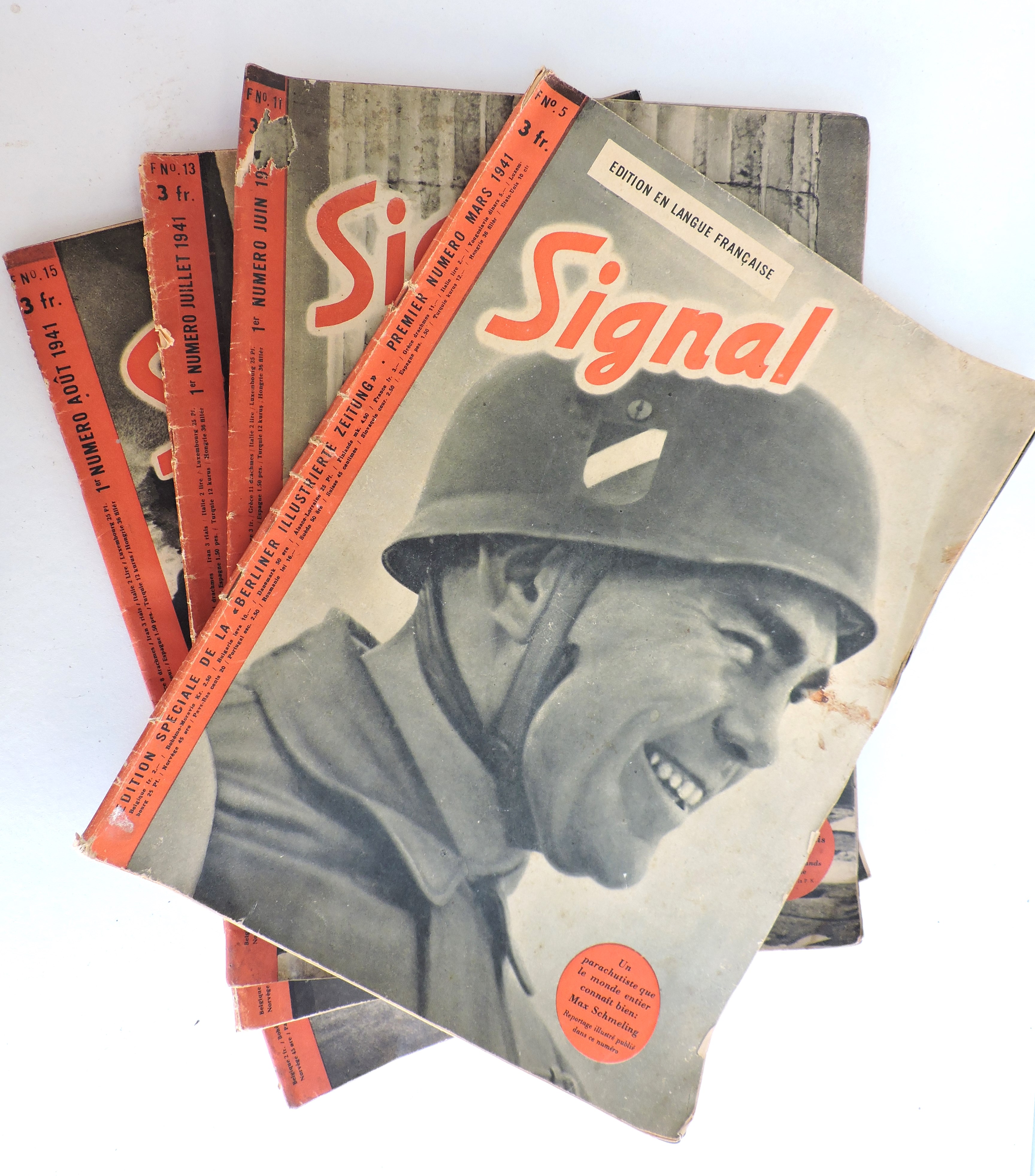 Magazine Signal année 1941 Divers numéros