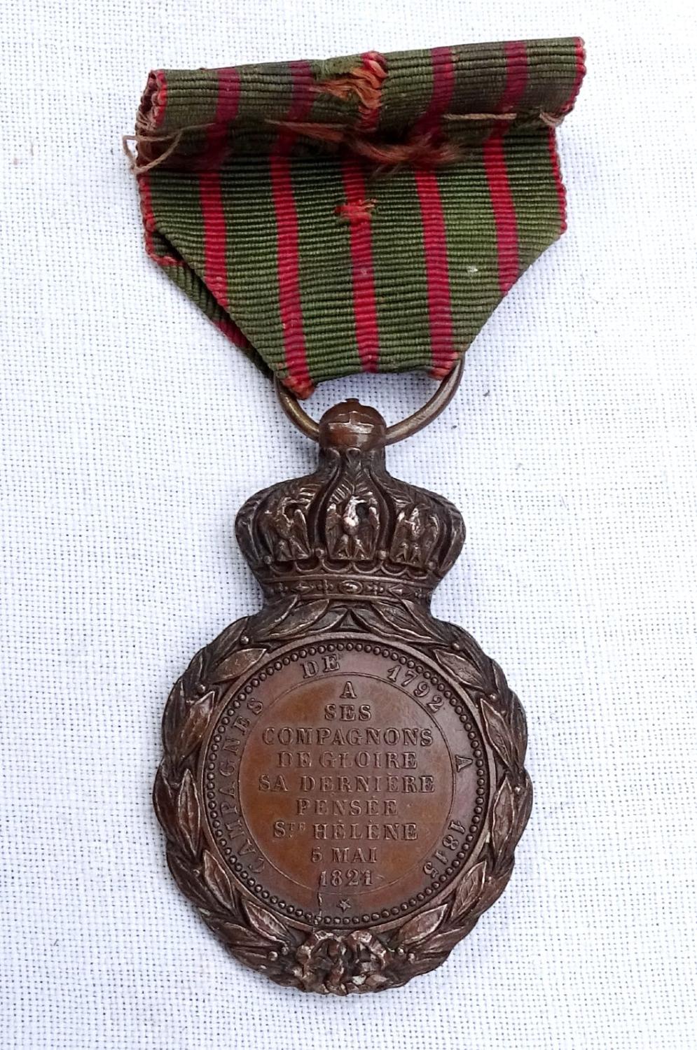 Medal of Sainte H&eacute;l&egrave;ne