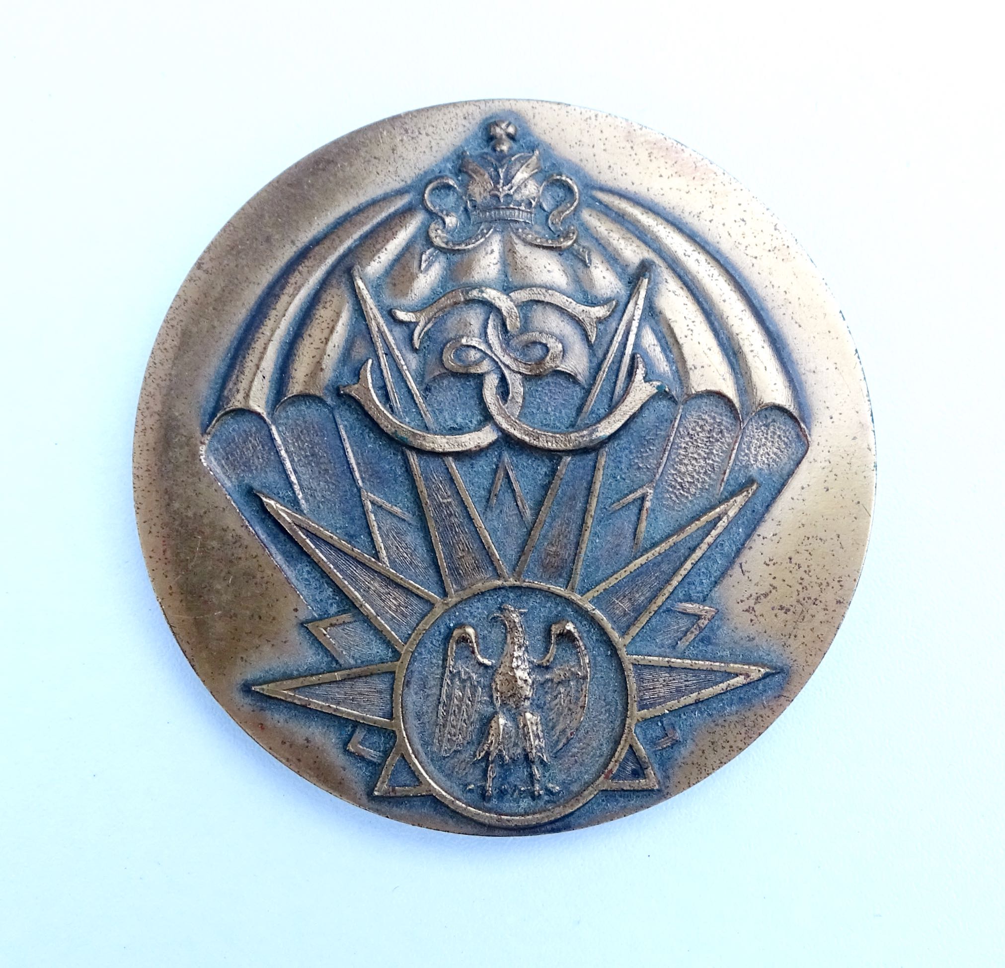 Médaille de table 13 ème Régiment de Dragons Parachutistes
