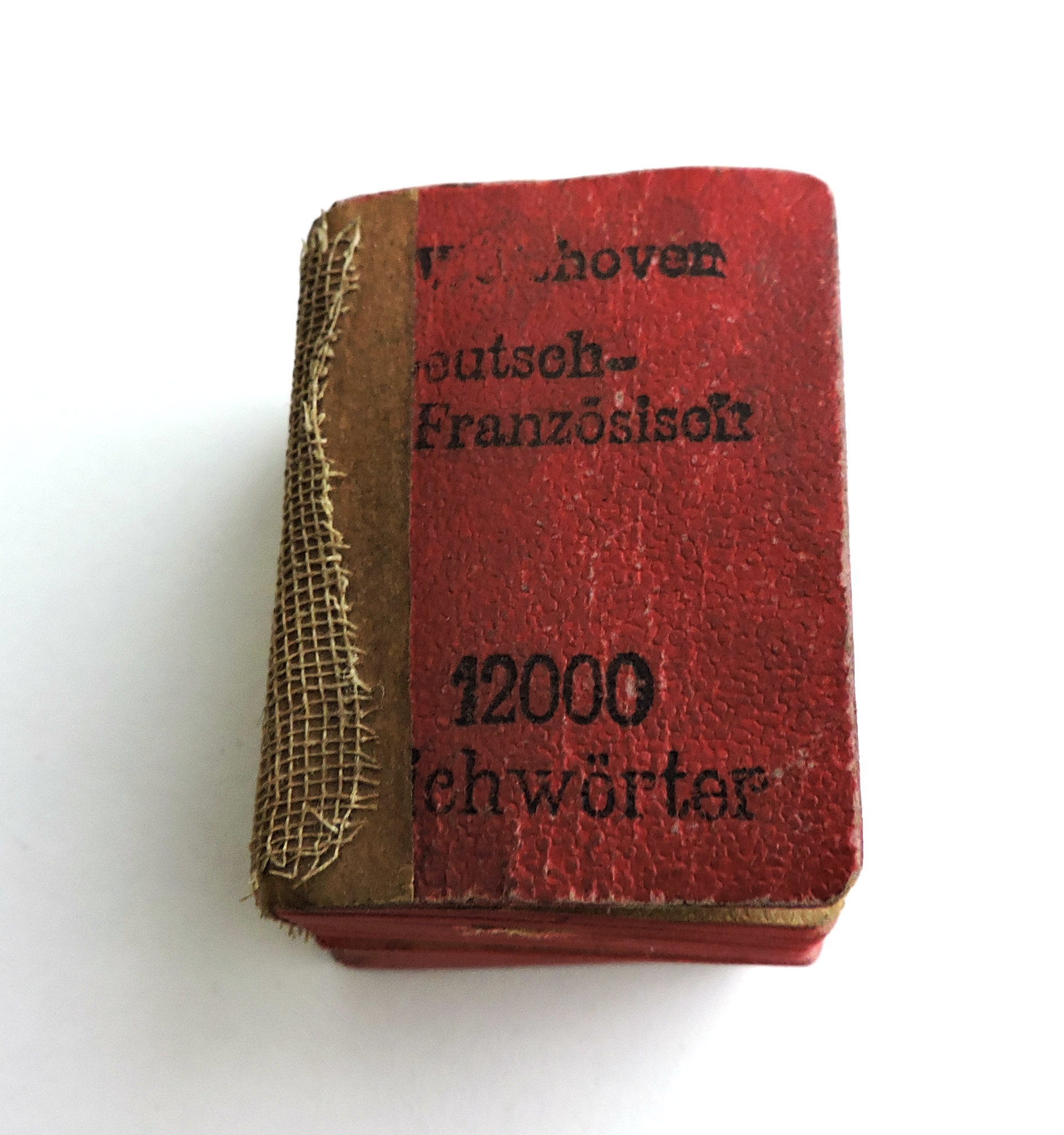 Mini dictionnaire Deutsch-franz&ouml;sisch  Brandstetter Leipzig