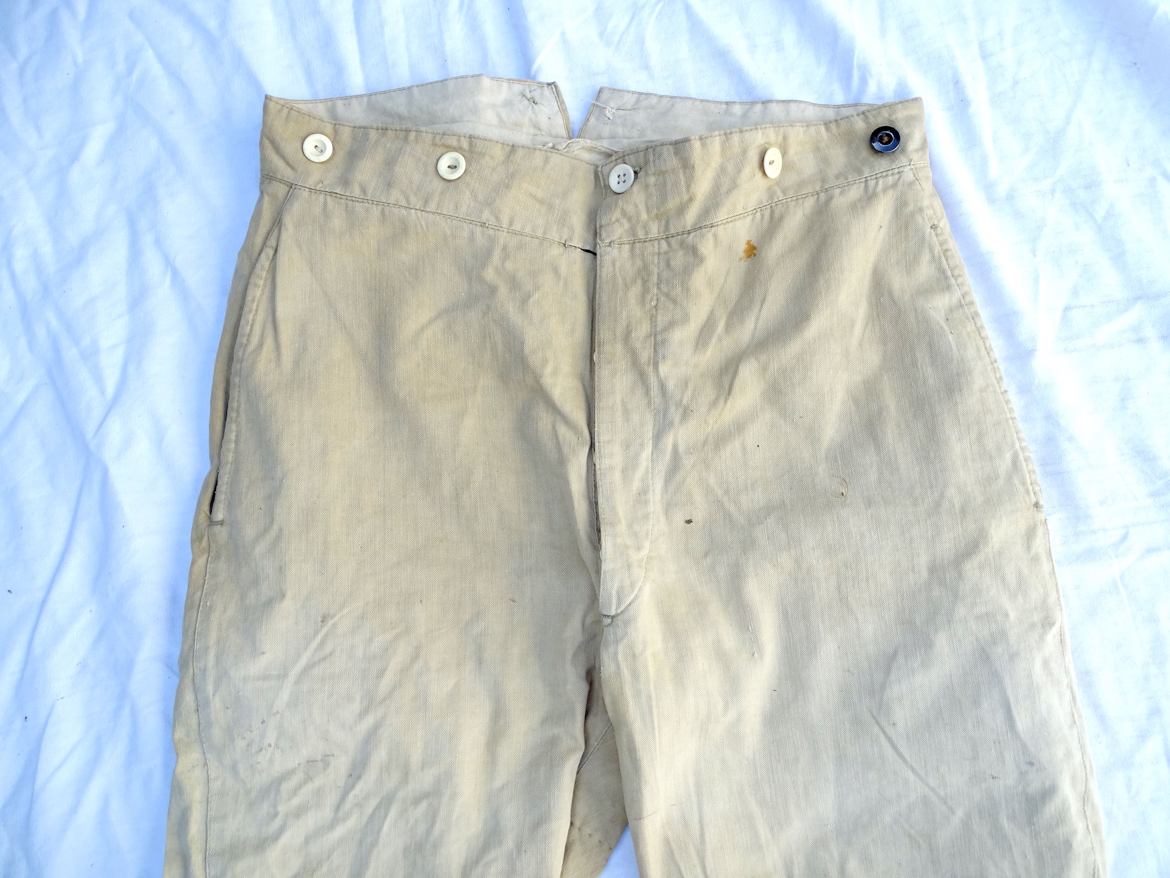 Pantalon culotte des Troupes Coloniales, Troupes Indig&egrave;nes