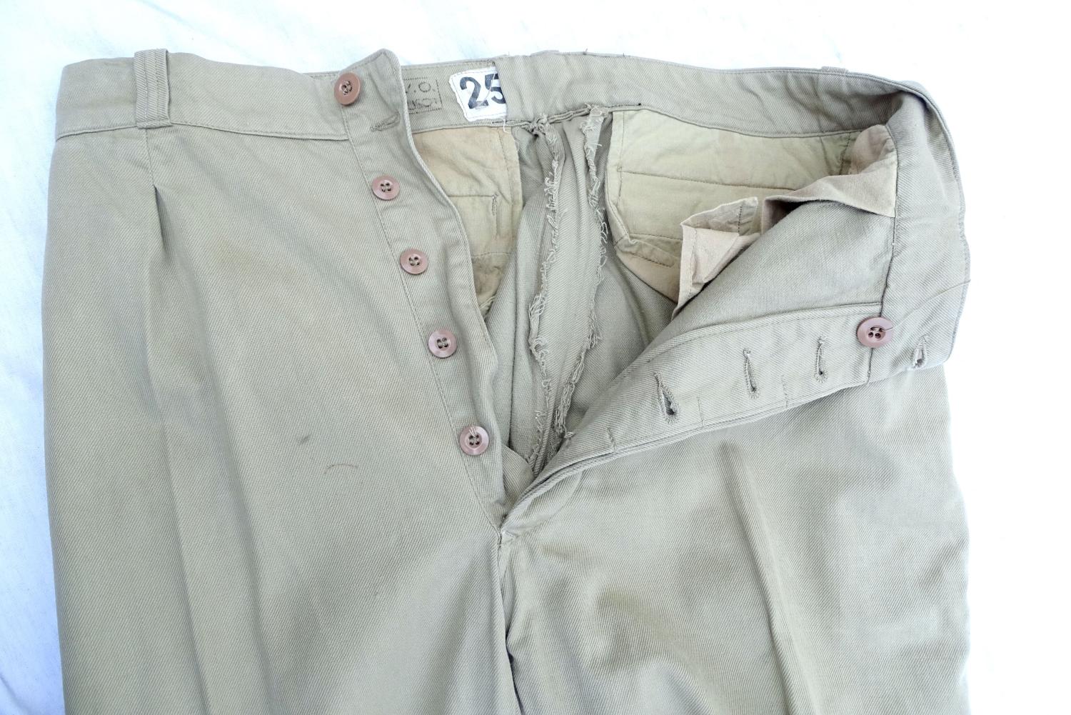 French army pants Chino 47/52  Size 84 cm.