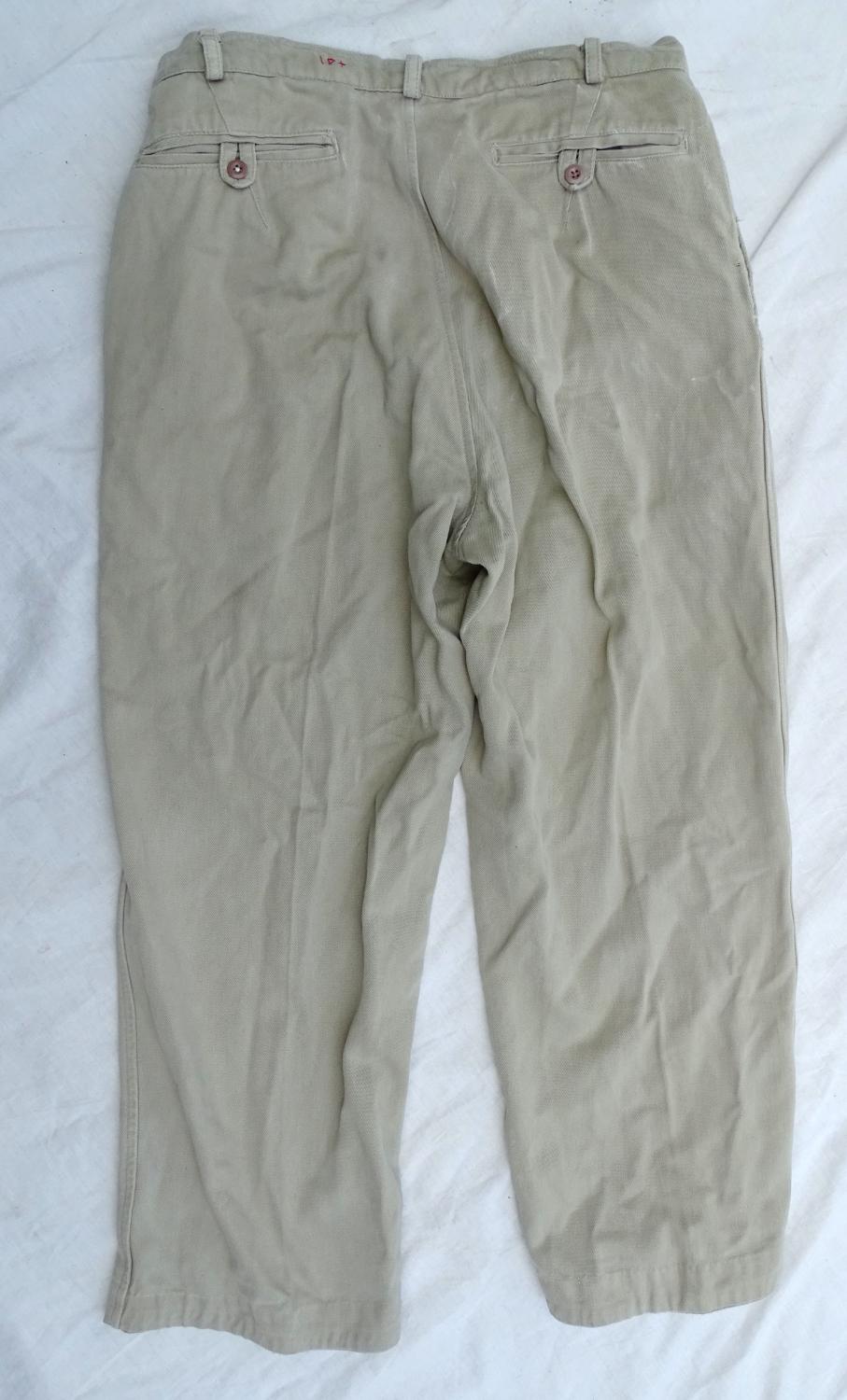 French pants Chino Arm&eacute;e Air