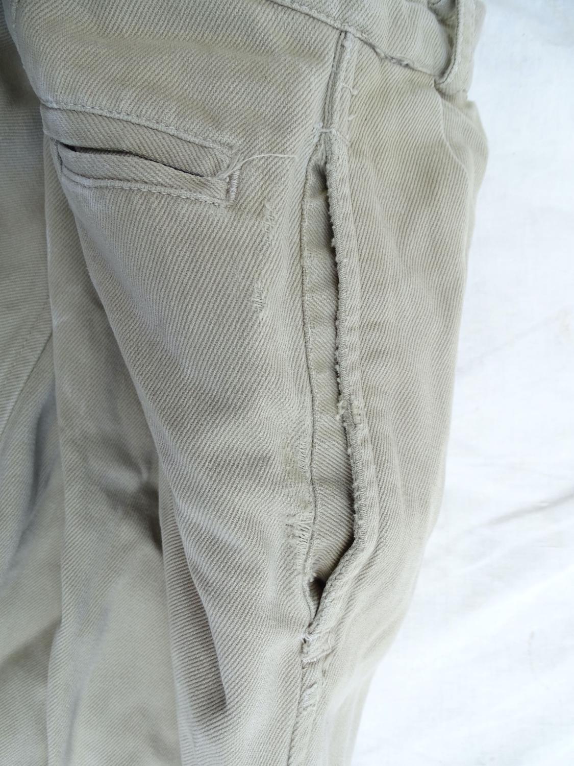 French pants Chino Arm&eacute;e Air