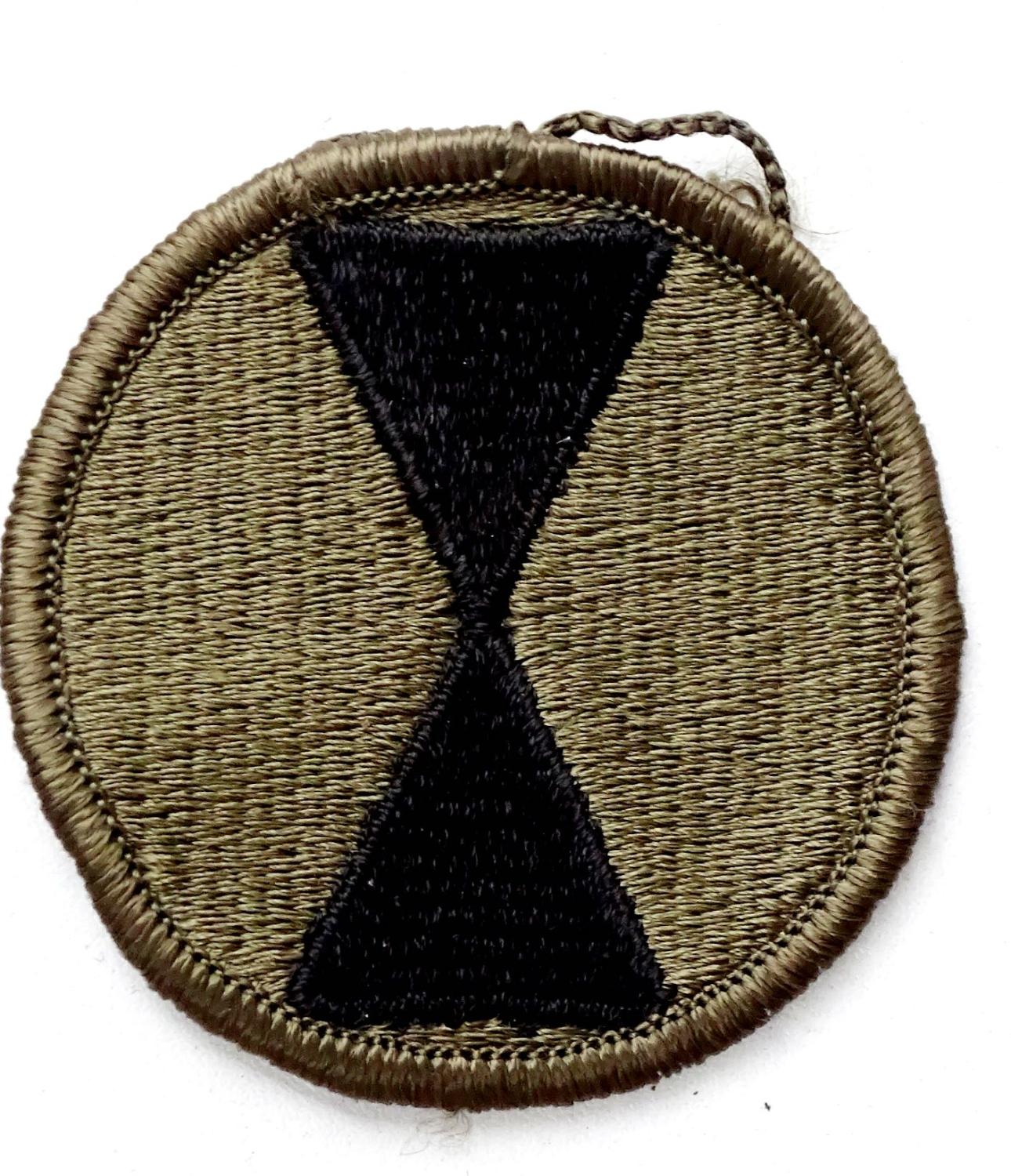 Patch 7th Infantry Division  U.S. Army Ann&eacute;es 60