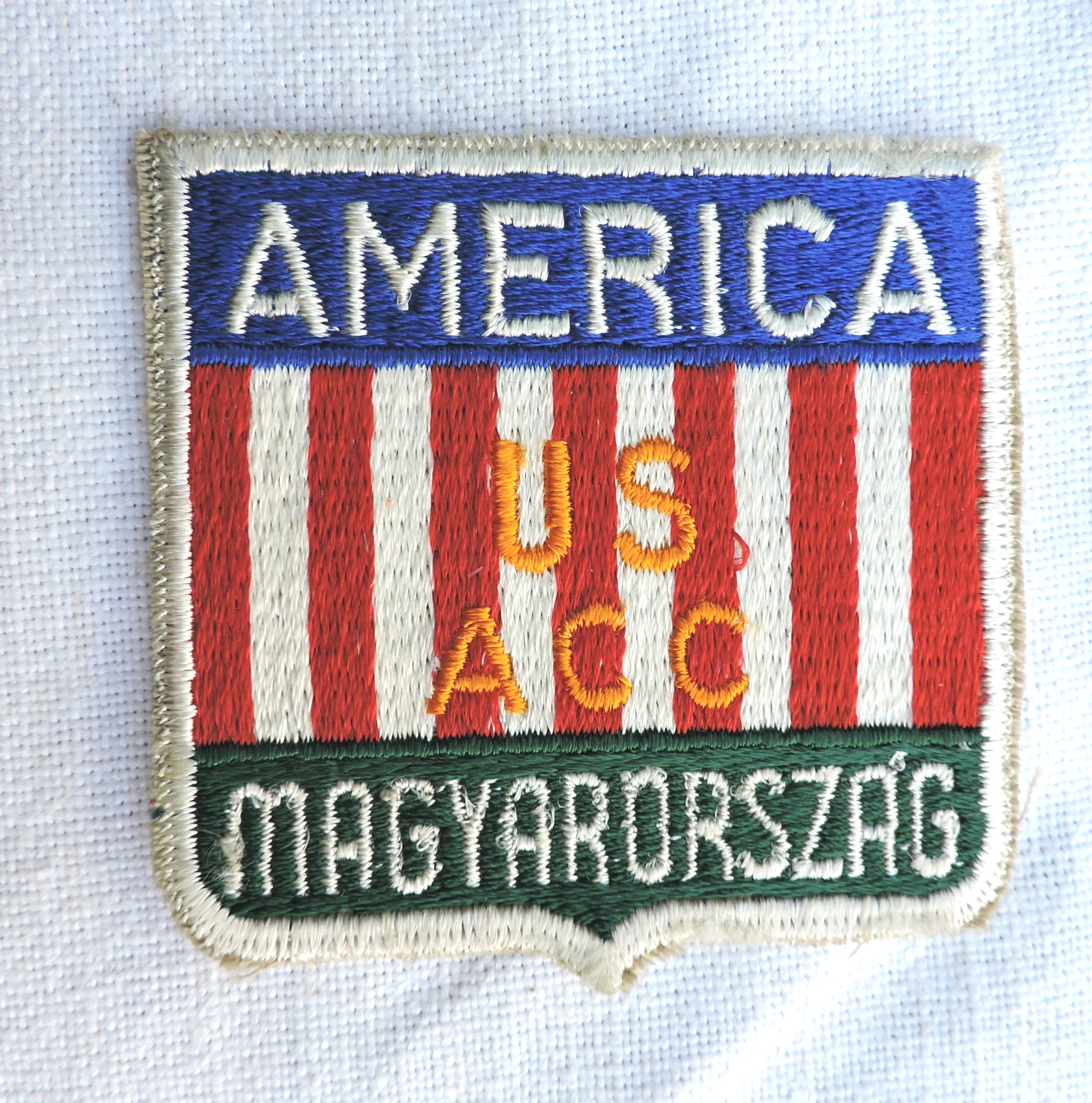 Patch US mission to Hungary Magyarorszag  WW2