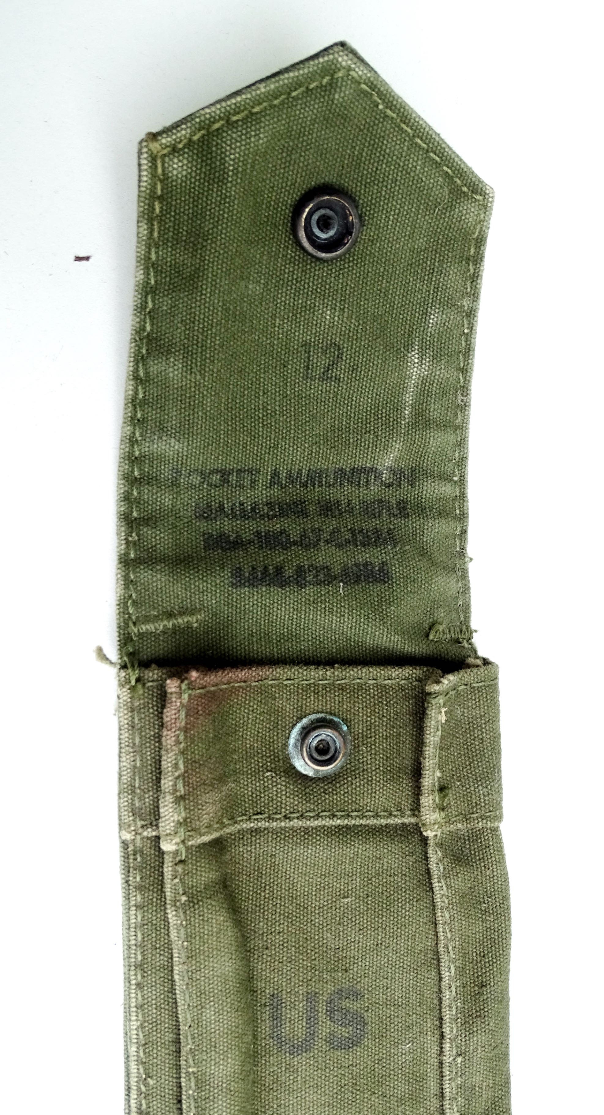 Pocket ammunition Magazine M-14 Rifle. Cor&eacute;e VietNam