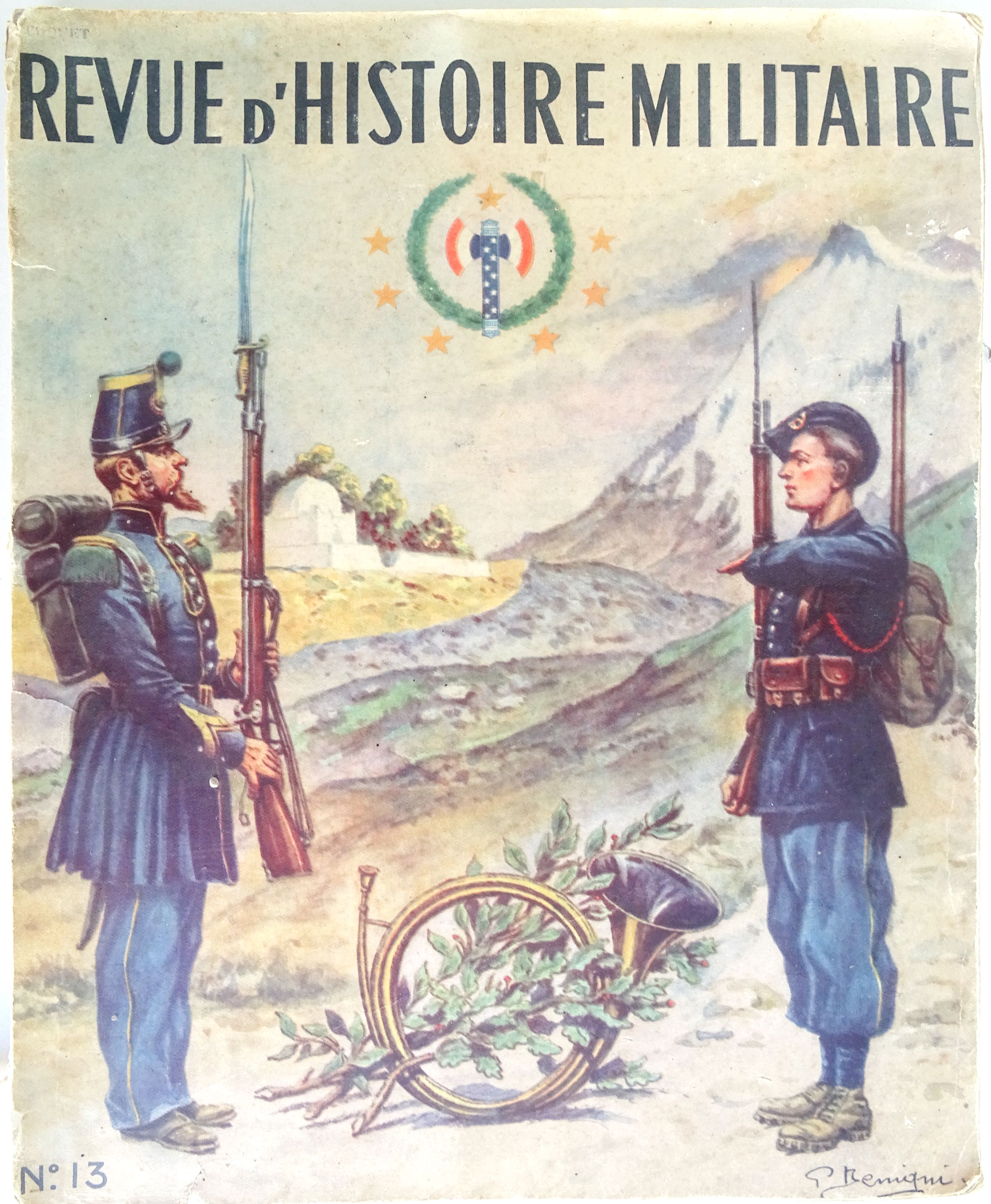 Revue d&#039;histoire militaire N&deg;13 Les Chasseurs &agrave; pied