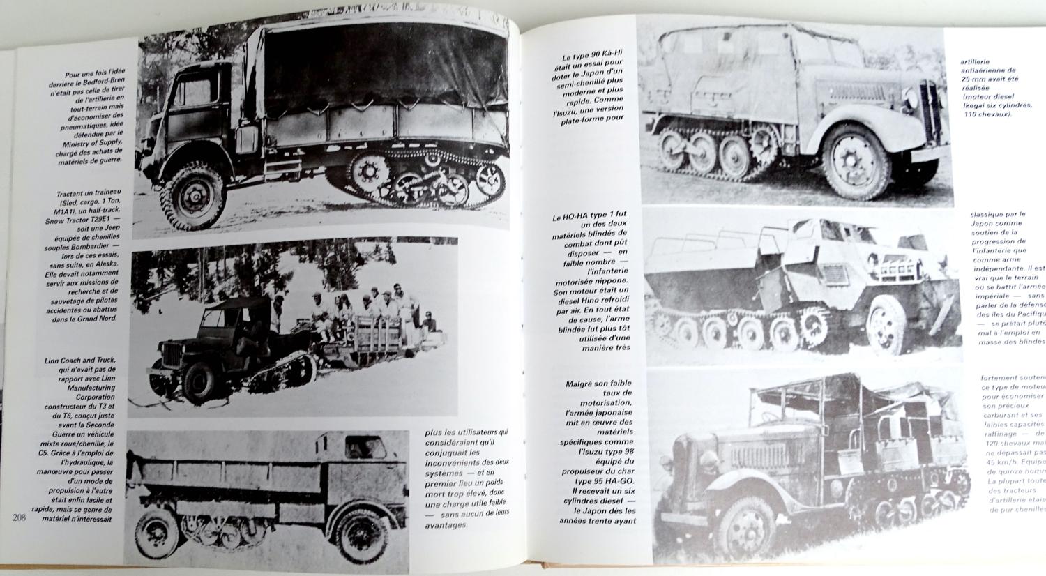 Scout-cars &amp; half-track.  Boniface et Jeudy.  E.P.A. 1989