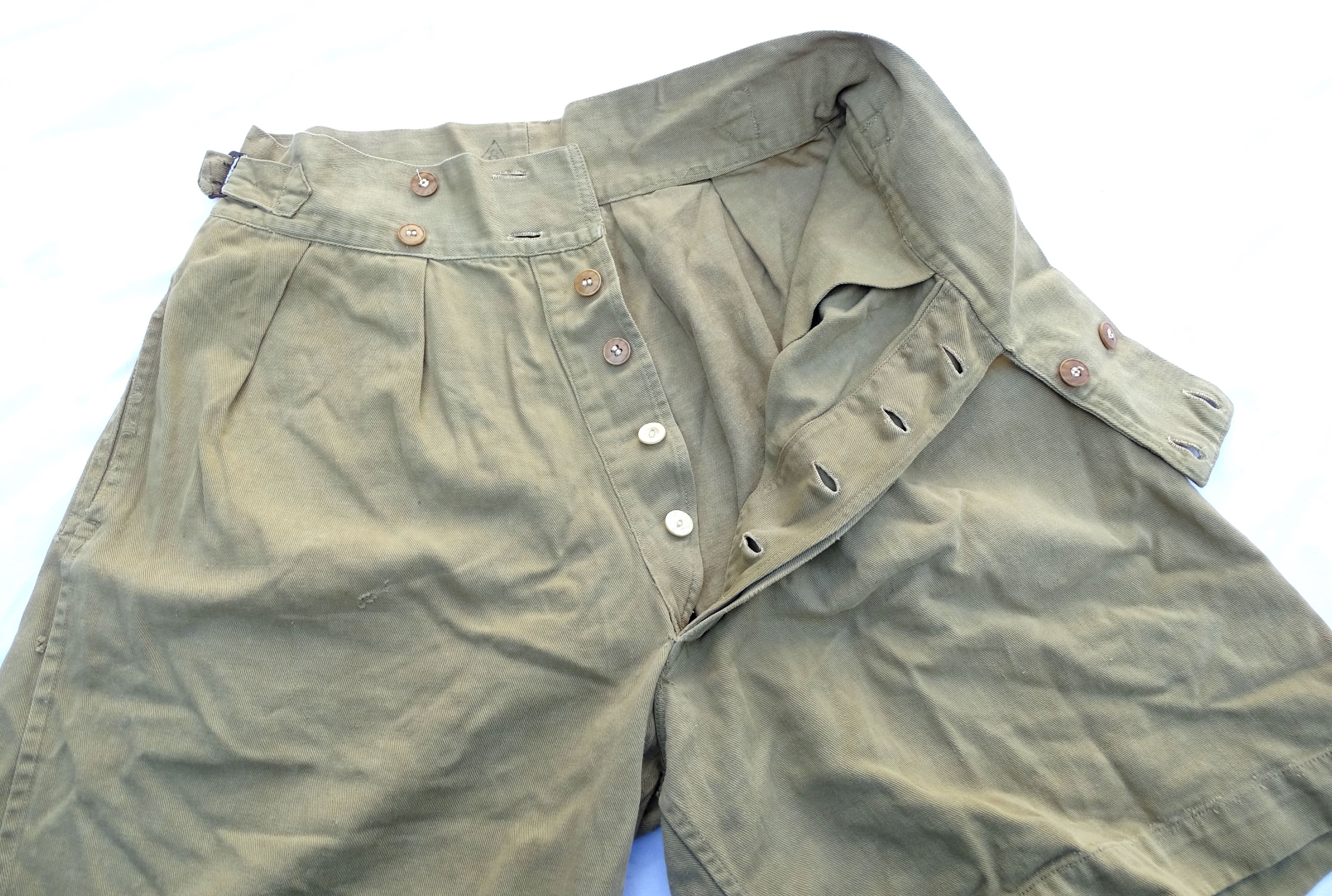 Officer kaki drill trousers WW2