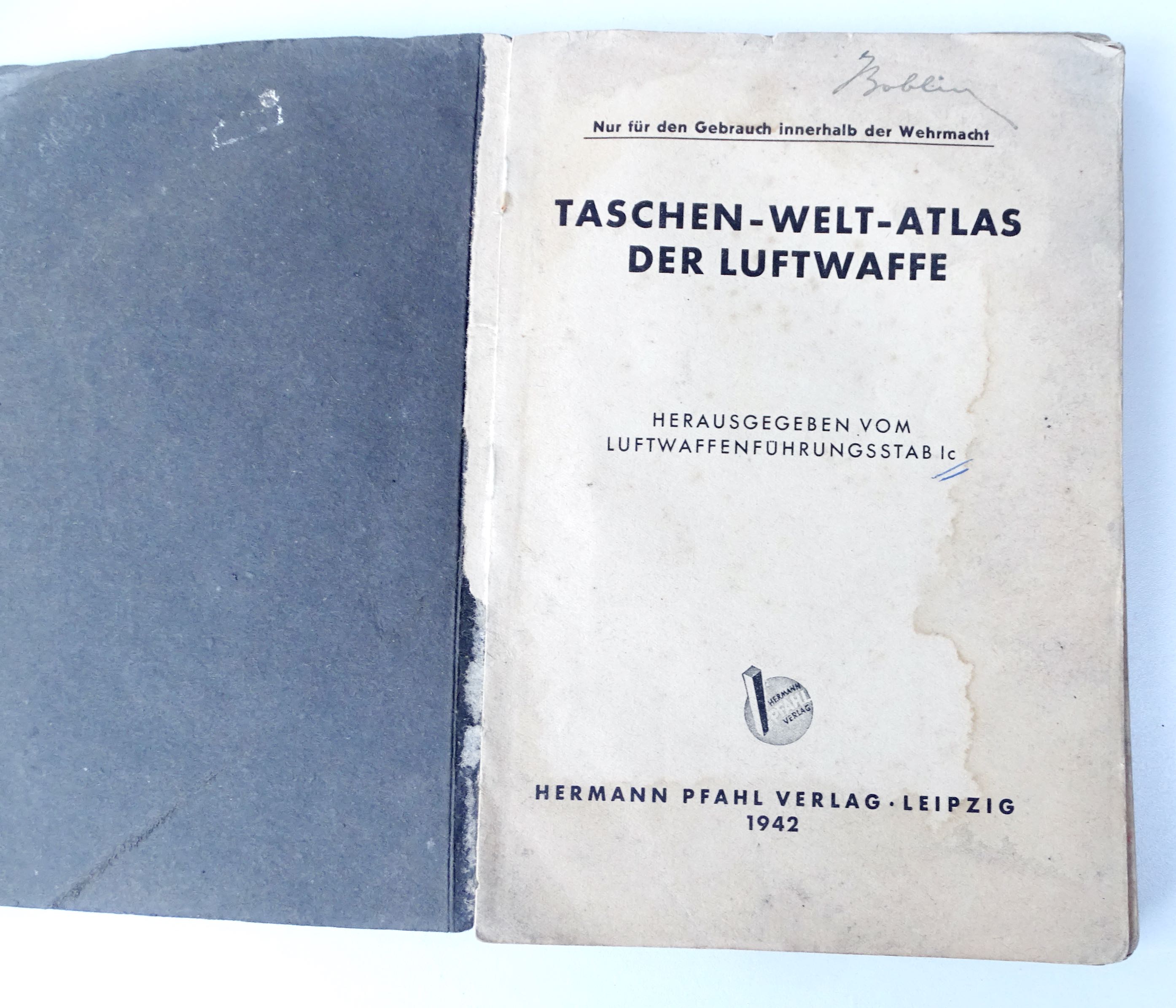 Taschen welt atlas der Luftwaffe 1942
