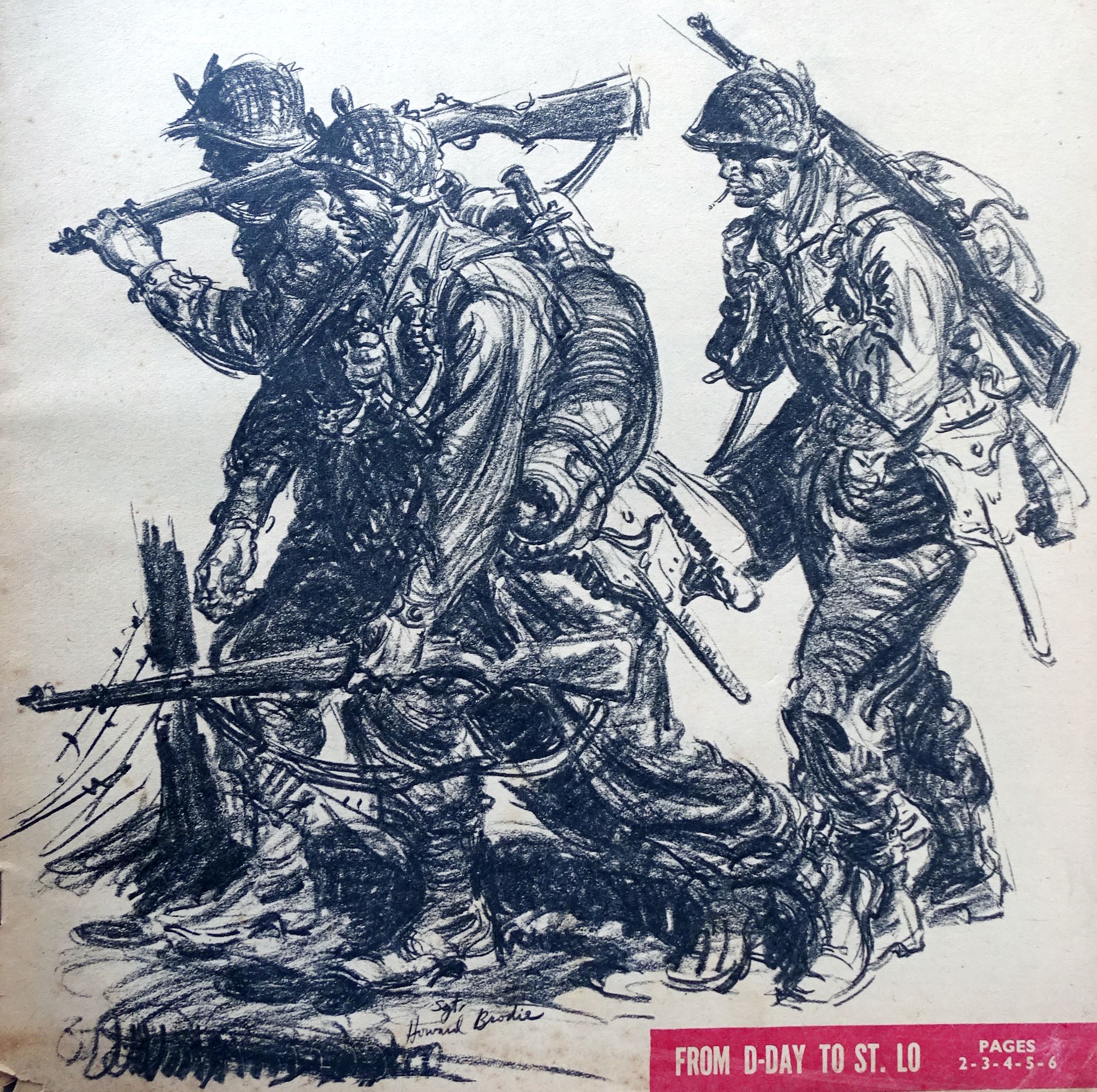 Yank magazine Anniversaire D-DAY June 3 1945. Continental edition Strasbourg