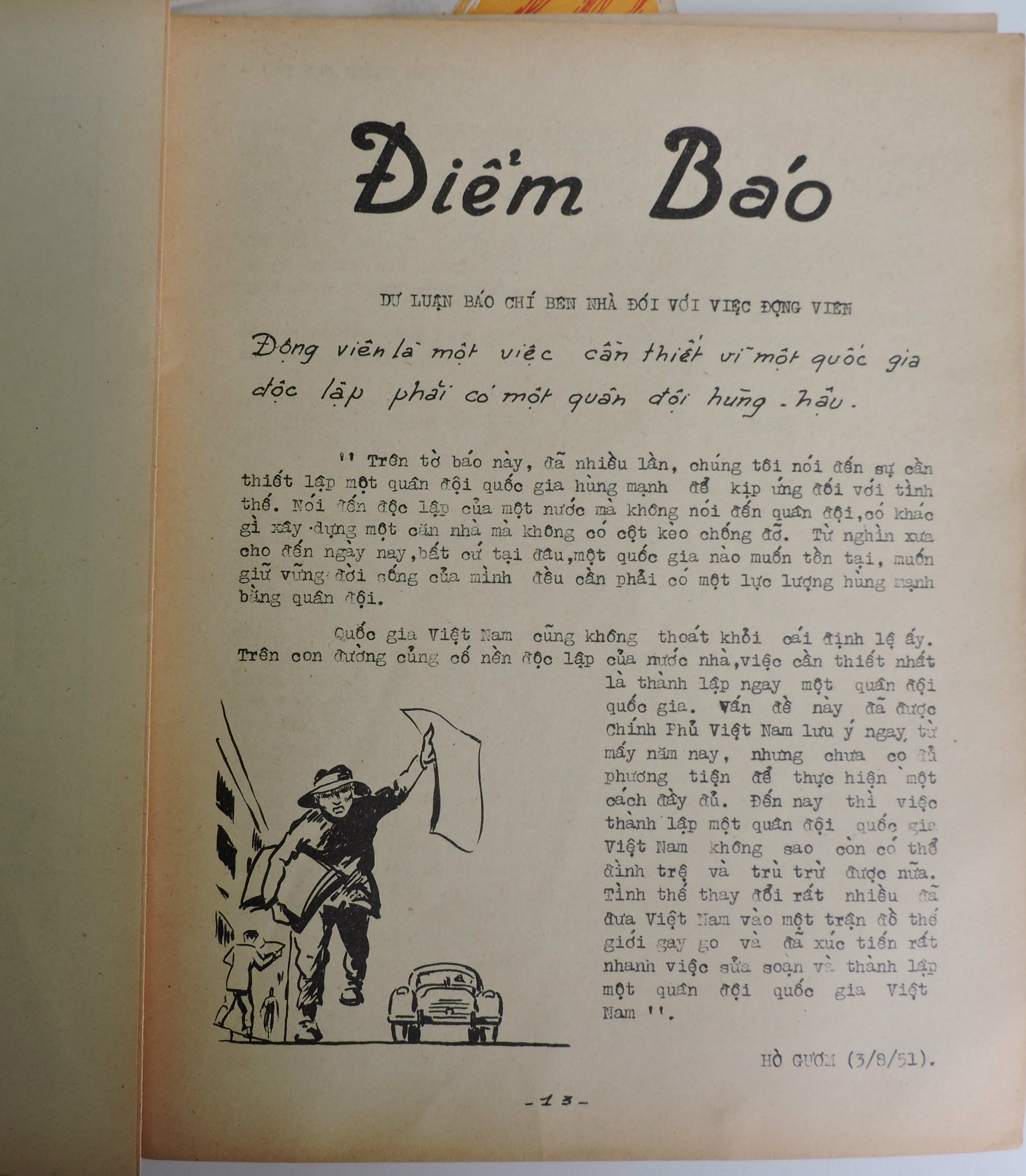 Gio-Vi&ecirc;t  Bulletin d&#039;information en vietnamien  1951 1952