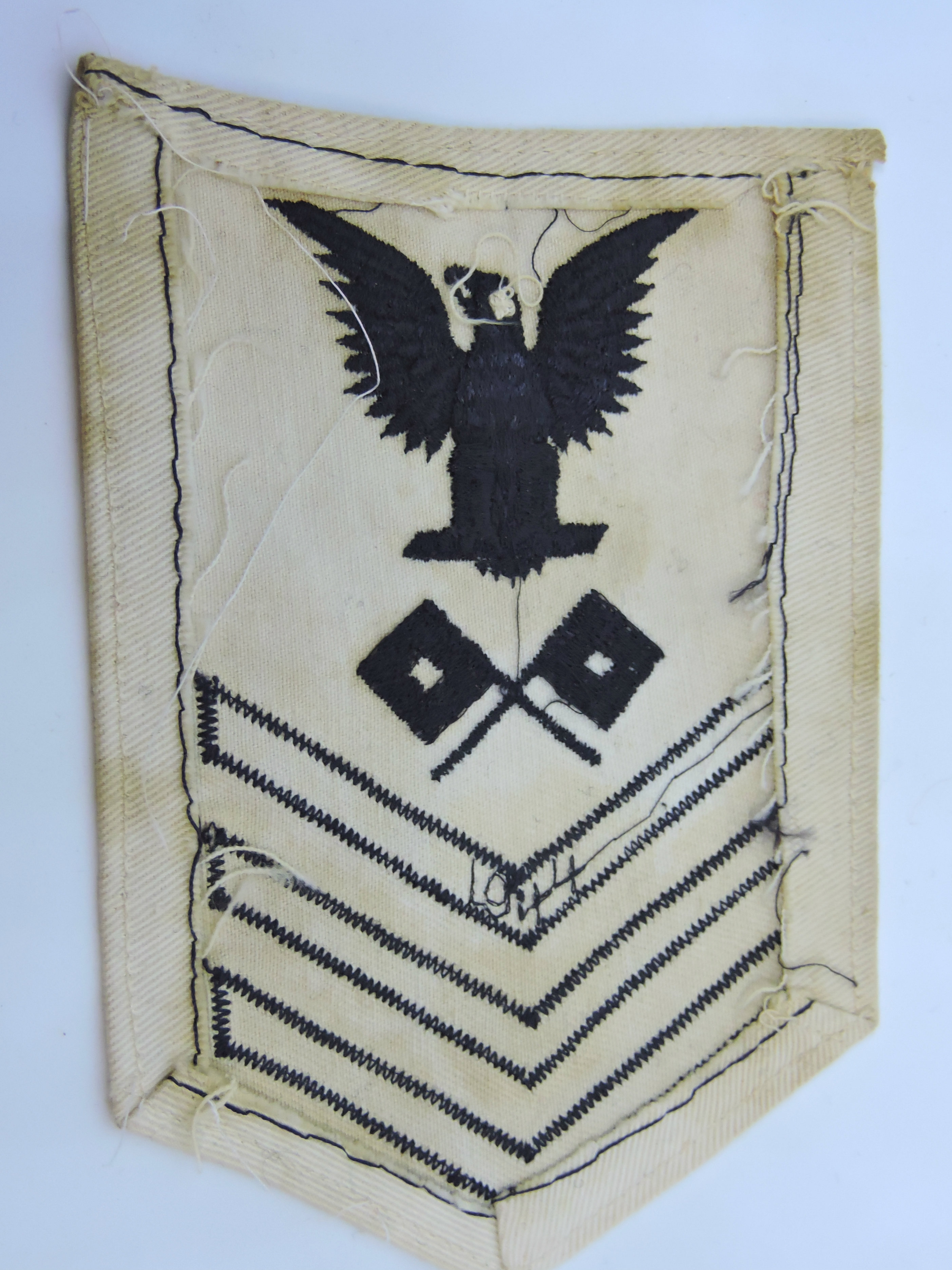 Sleeve rate USN Petty Officer 1st class Signaleur 1944