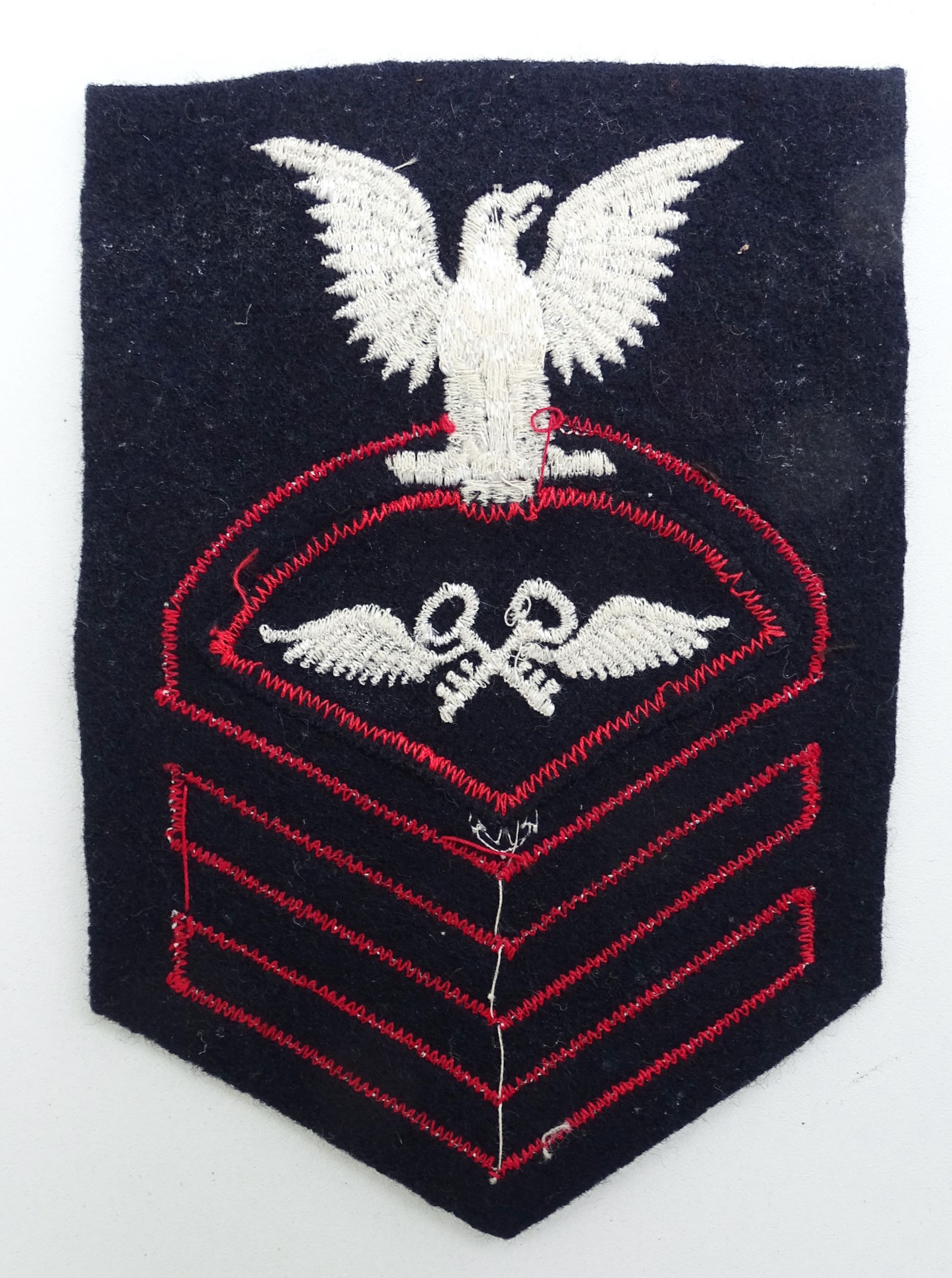 Insigne de Maitre  U.S.N.  Chief Petty Officer Magasinier d&#039;aviation