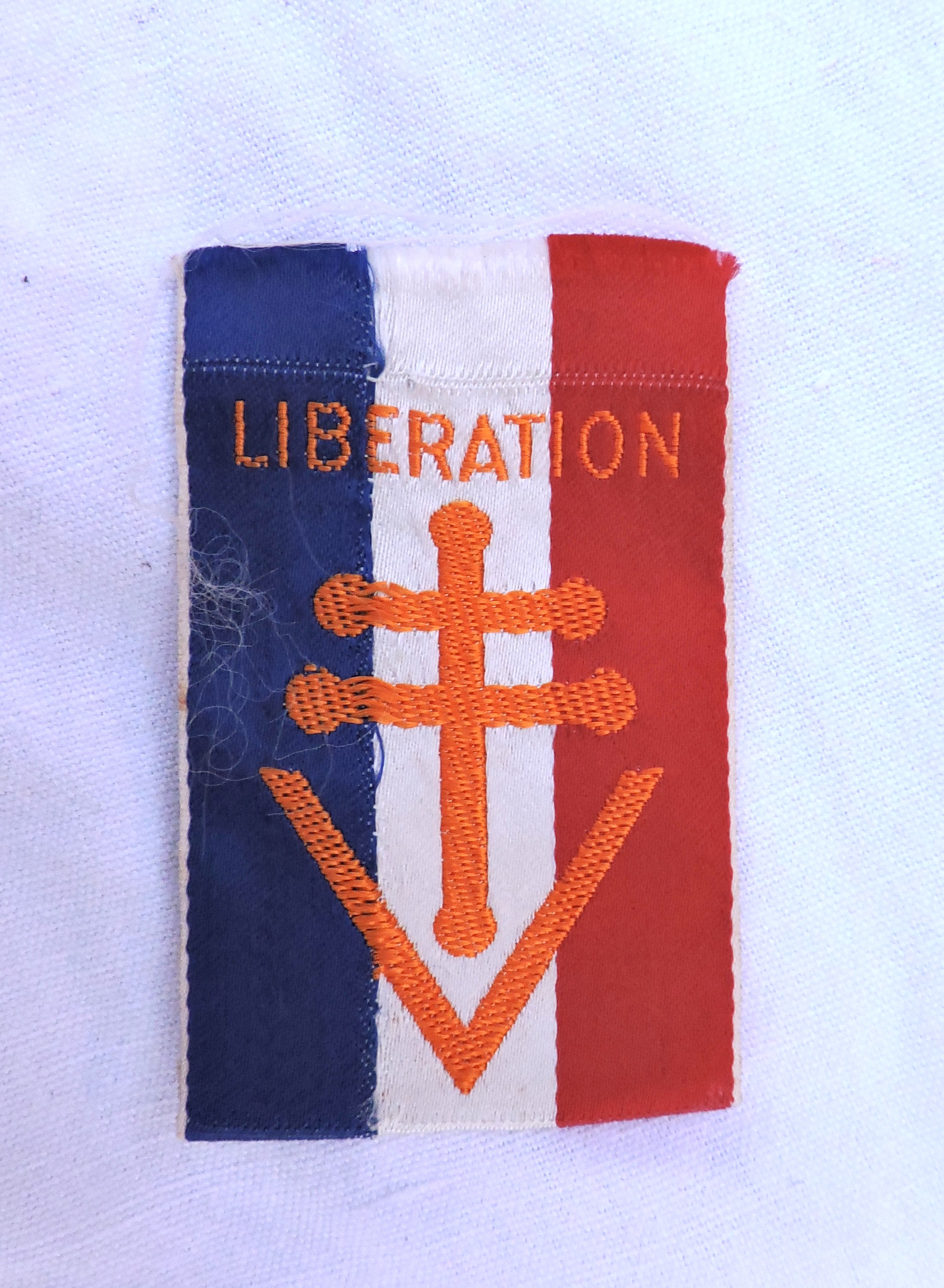 Insigne Libération en soie tissée