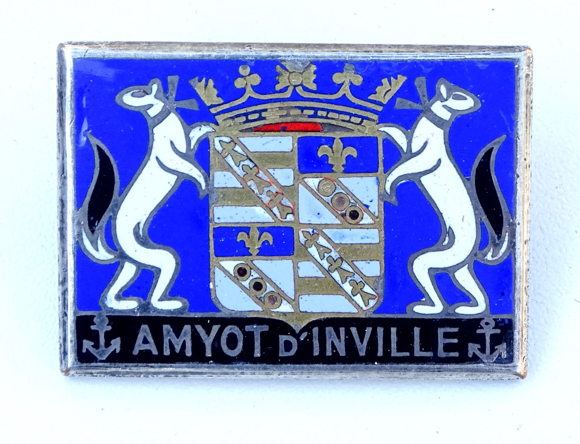 Insigne  Aviso-dragueur Amyot d&#039;Inville  Drago Romainville