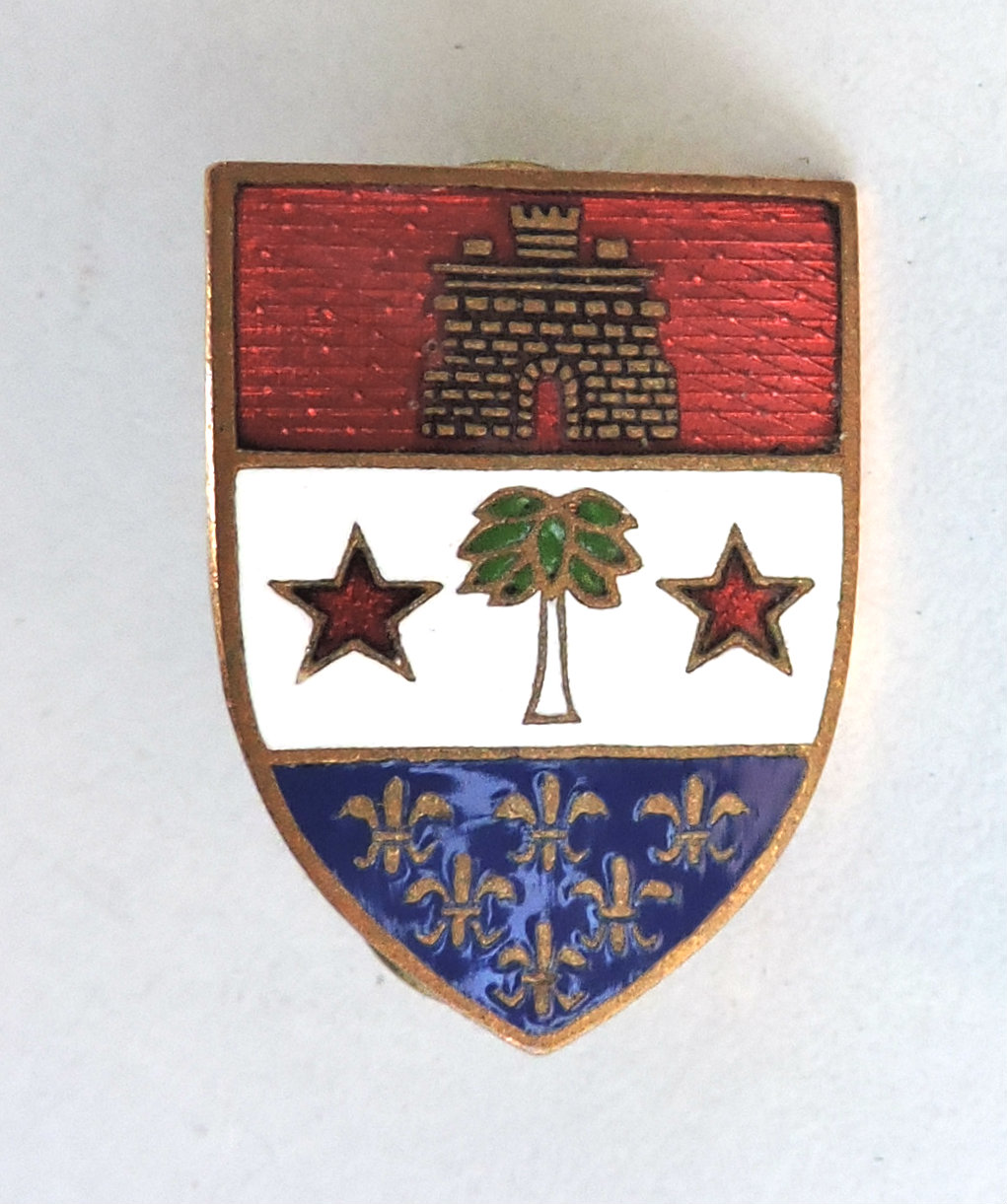 Distinctive insignia  110th infantry regiment  German made