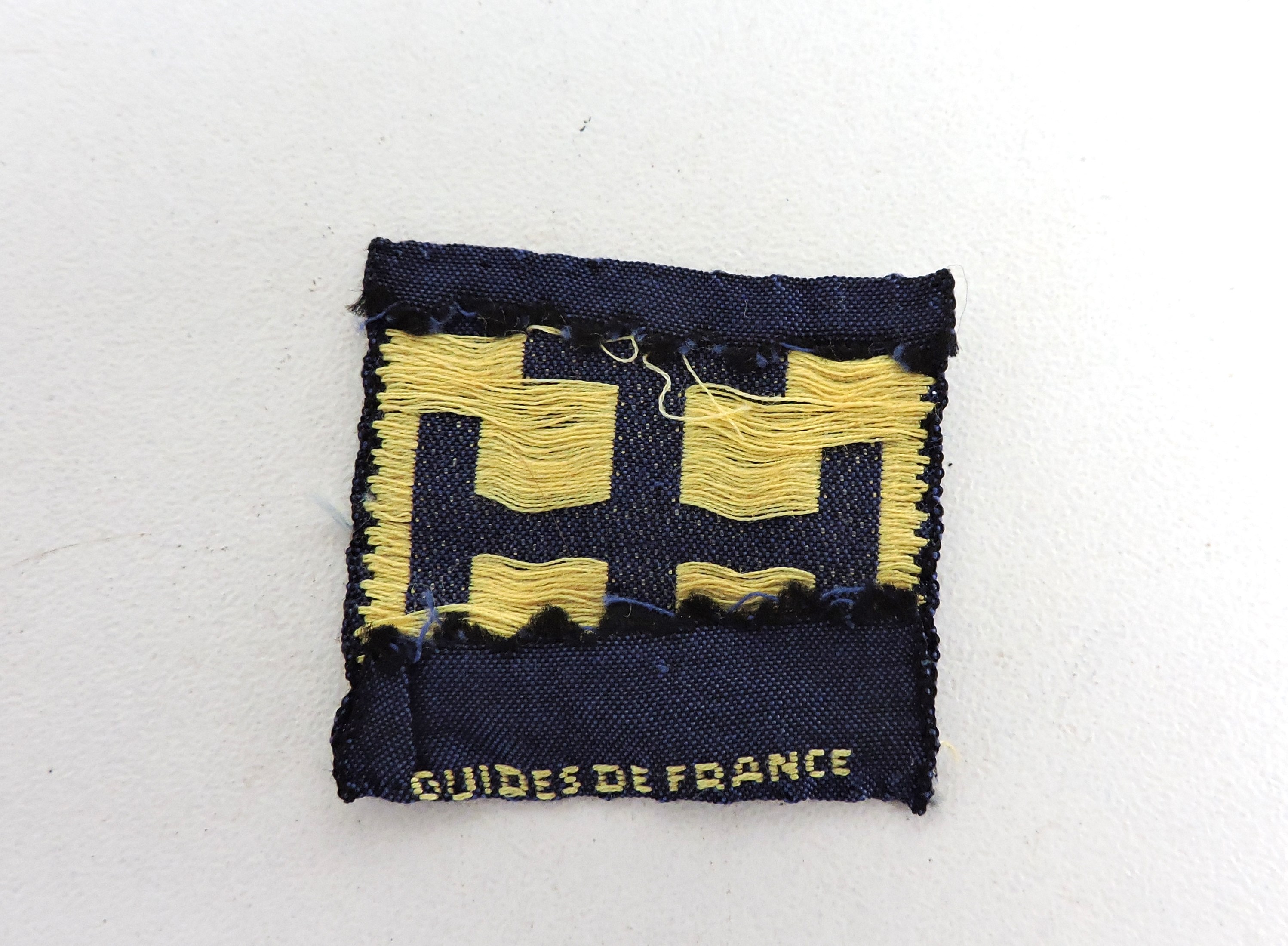Insigne tissu Guides de France