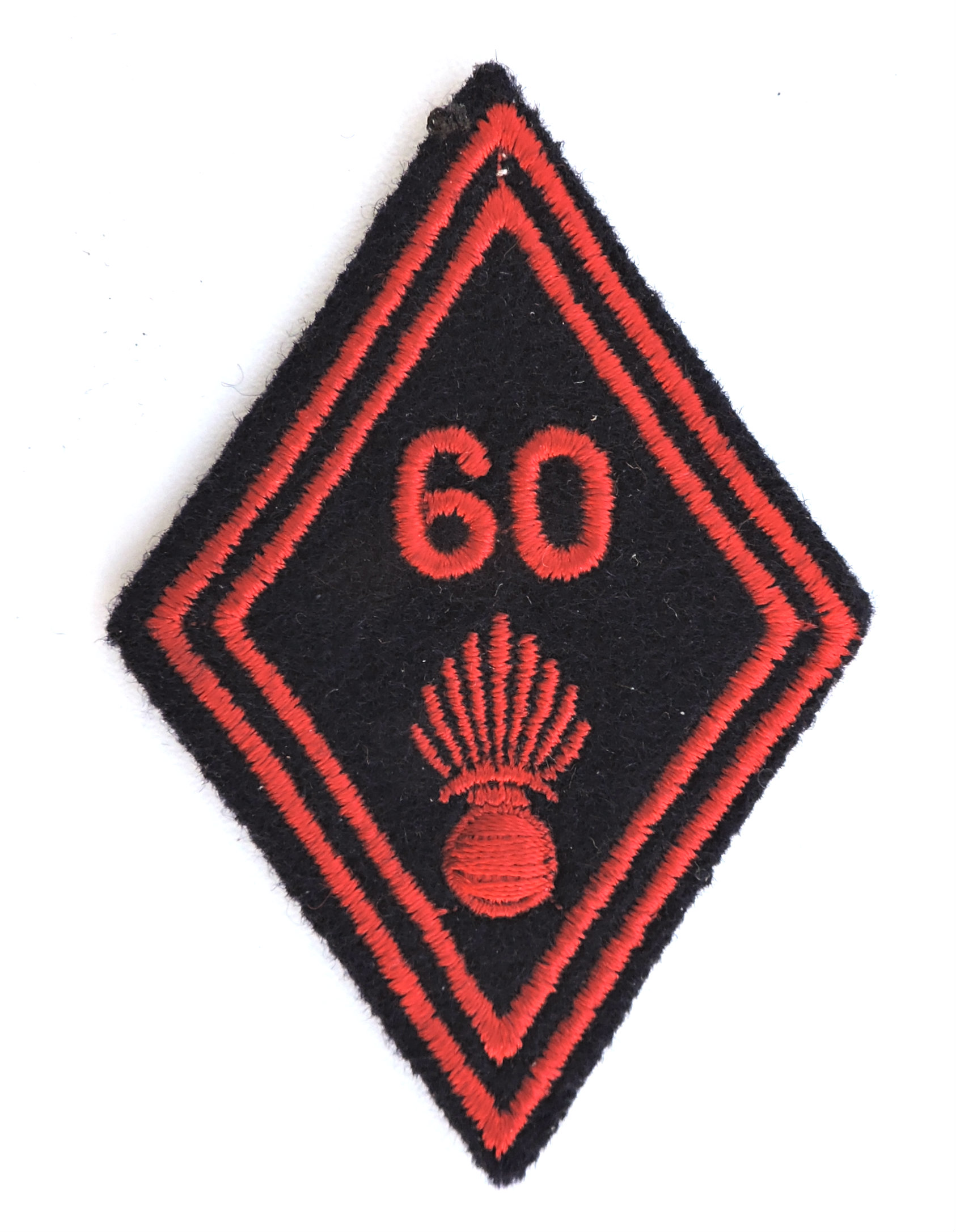Losange 60&deg; R&eacute;giment d&#039;Infanterie