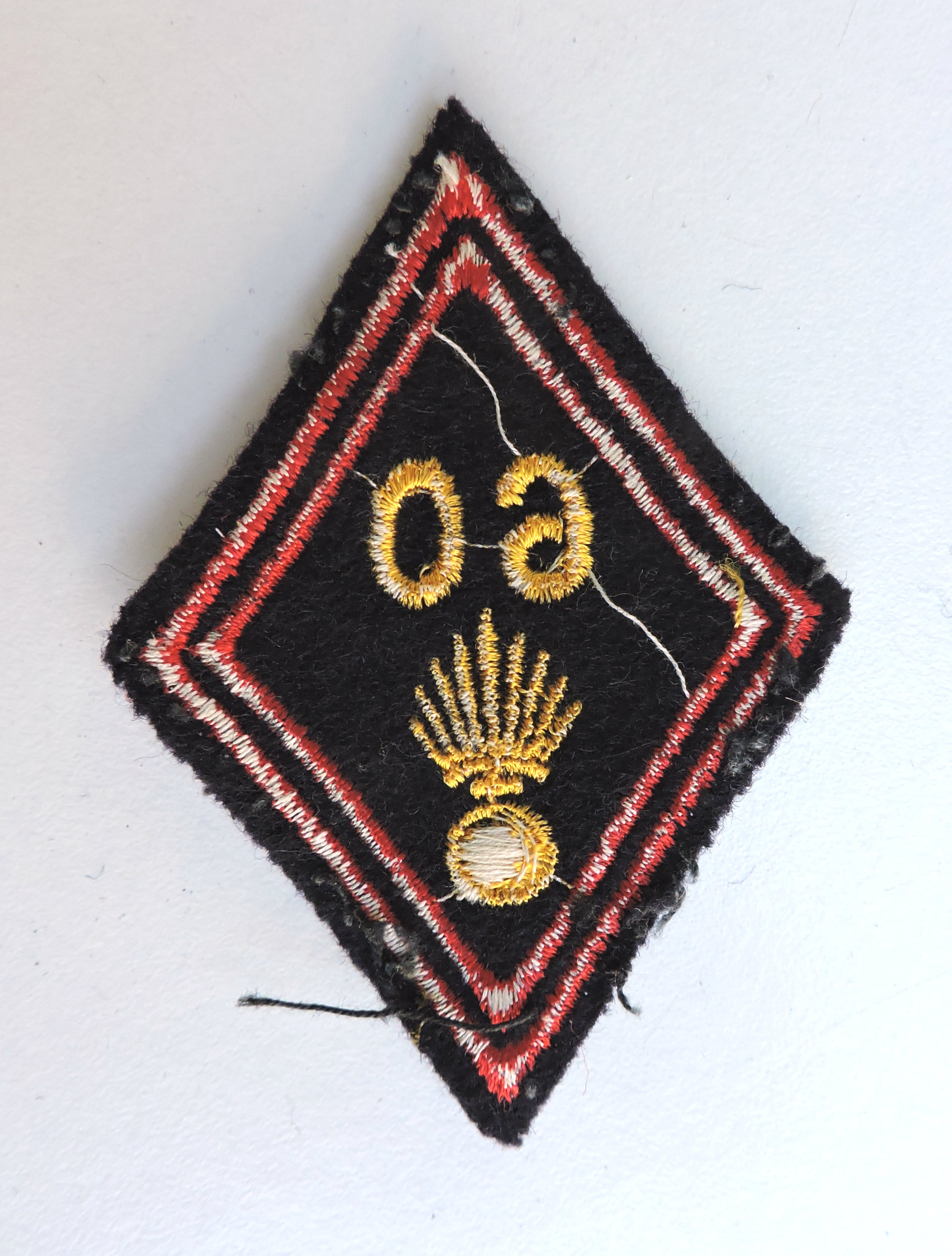 Losange 60&deg; R&eacute;giment d&#039;Infanterie Sous-officier