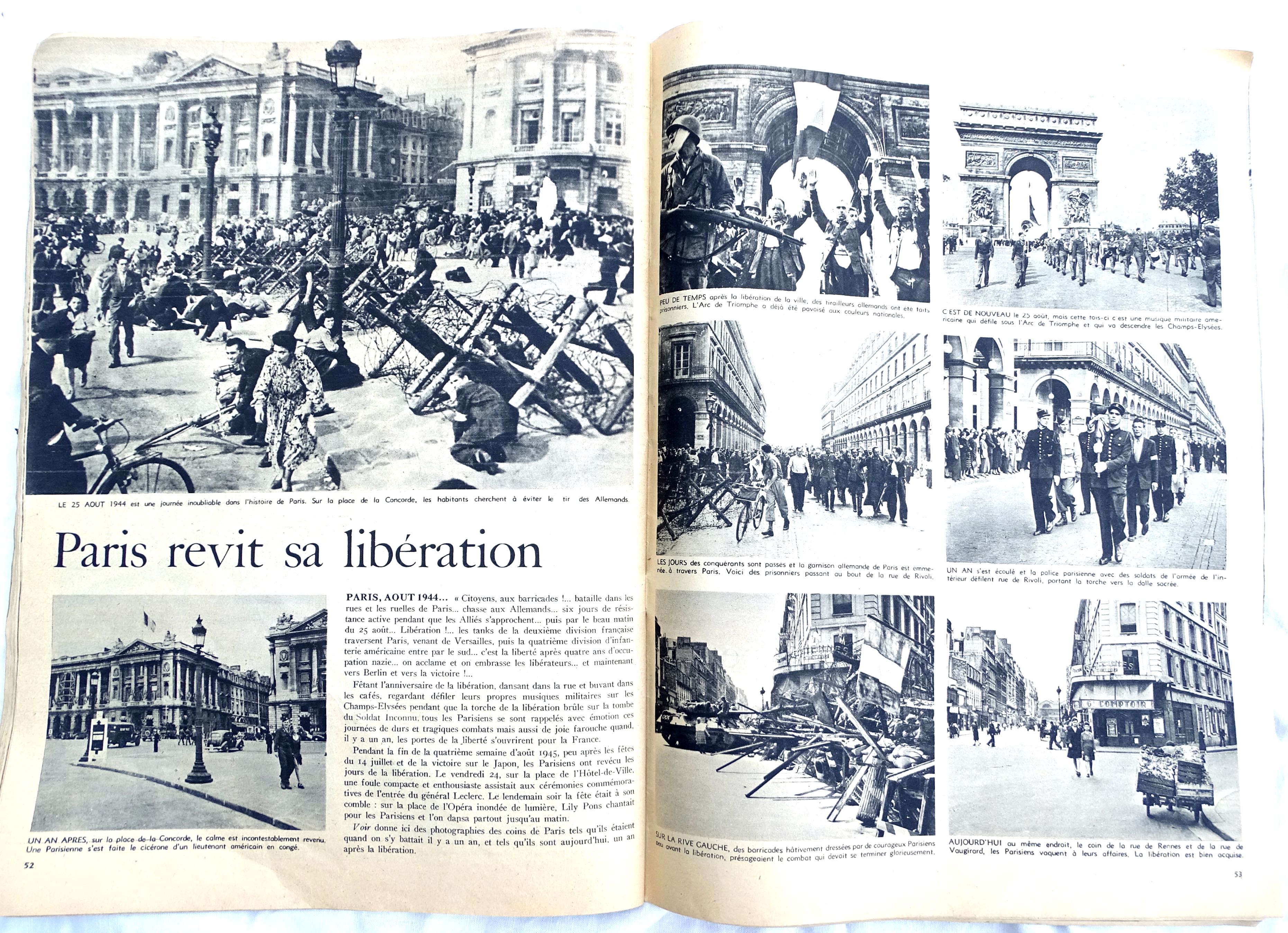 Magazine Voir N&deg; 36  De Gaulle aux Etats-Unis Septembre 1945