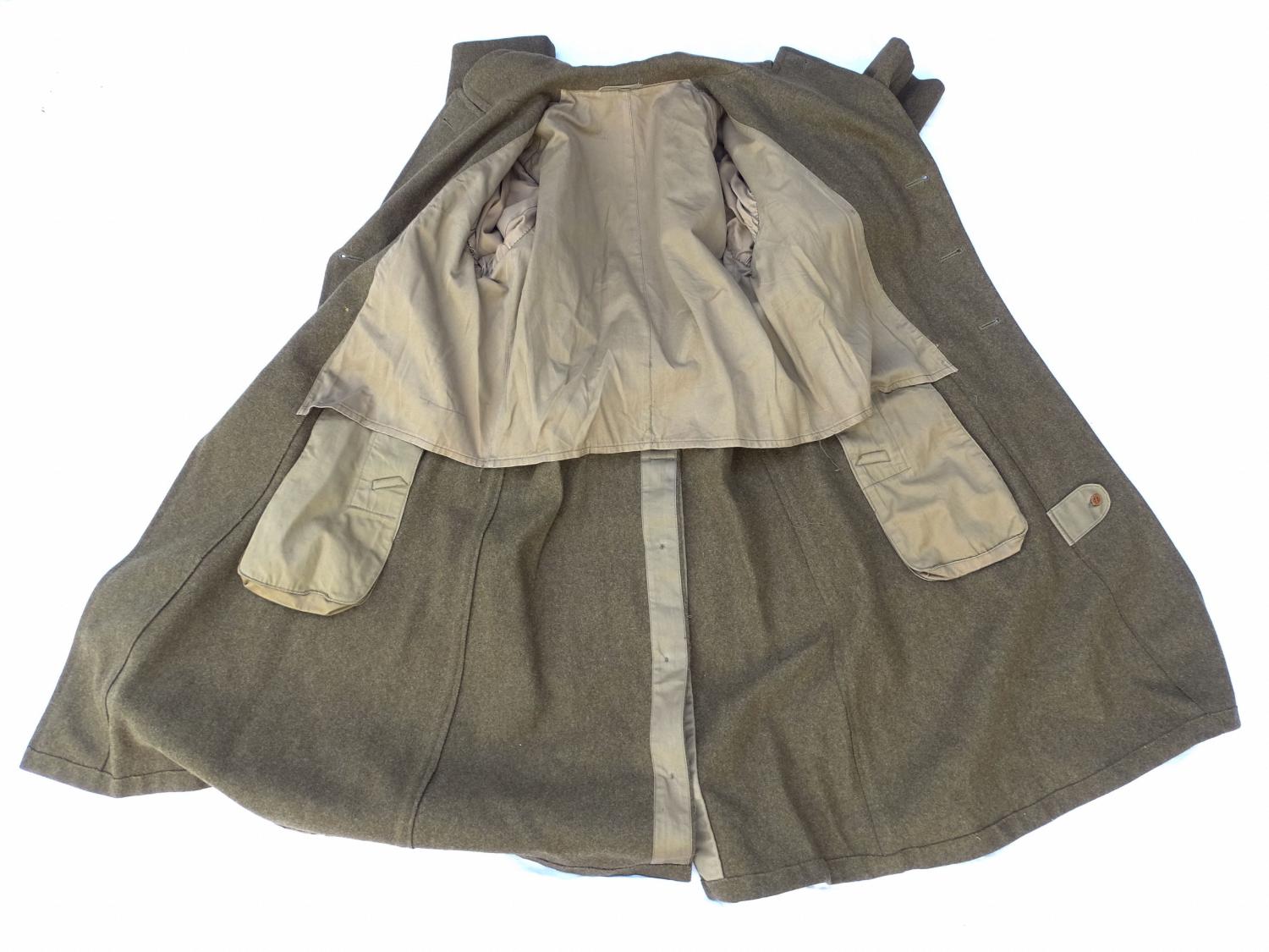 Manteau US Overcoat wool melton Taille 36L  1943