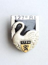 Insigne 127&deg; R&eacute;giment d&#039;Infanterie Divisionnaire