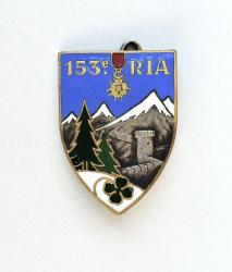 Insigne 153&deg; R&eacute;giment d&rsquo;Infanterie Alpine  Drago Beranger
