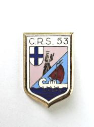 Insigne C.R.S. 53 Marseille