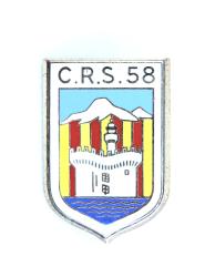 Insigne CRS 58 Perpignan
