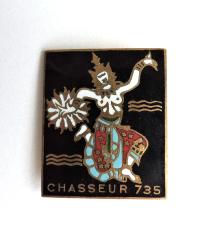 Insigne Chasseur 735