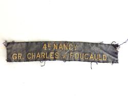 Insigne de groupe 4&deg; Nancy  Charles de Foucaud