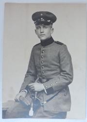 Photo officier allemand  Freiburg WW1