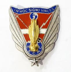 Insigne 1&deg; R&eacute;giment d&#039;Infanterie  1ere CECAC   Ballard