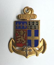 Insigne 6&deg; R&eacute;giment d&rsquo;Infanterie Coloniale  Drago Paris H.189