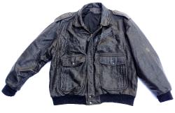 Black Leather jacket Type A2