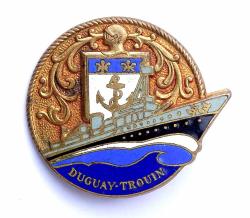 Insigne Croiseur Duguay Trouin.  Courtois