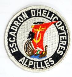 Ecusson Escadron d&#039;helicopt&egrave;res Alpilles