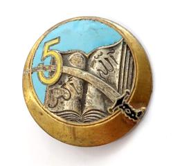 Badge 5&deg; R&eacute;giment de Tirailleurs Alg&eacute;riens