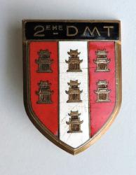 Badge 2&deg; Division de Marche du TONKIN