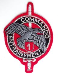 Ecusson Commando Entrainement N&deg;1