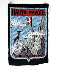 Ecusson Jeunesse &amp; Montagne  Groupement Haute-Savoie