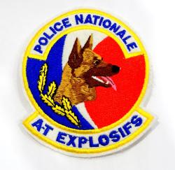 Ecusson Police Nationale  A-T Explosifs