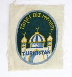 Ecusson Volontaires de l&#039;Est Turkistan   Turkestan Legion. WW2