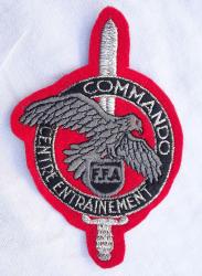 Ecusson Commando Centre d&#039;entrainement  FFA variante