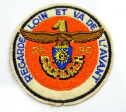 Ecusson du 1er Escadron du 2&egrave;me Regiment de Cuirassiers