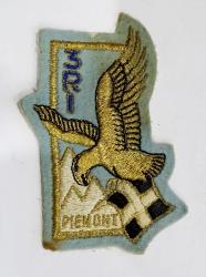 Ecusson du 3&deg; R&eacute;giment d&#039;Infanterie. Pi&eacute;mont.